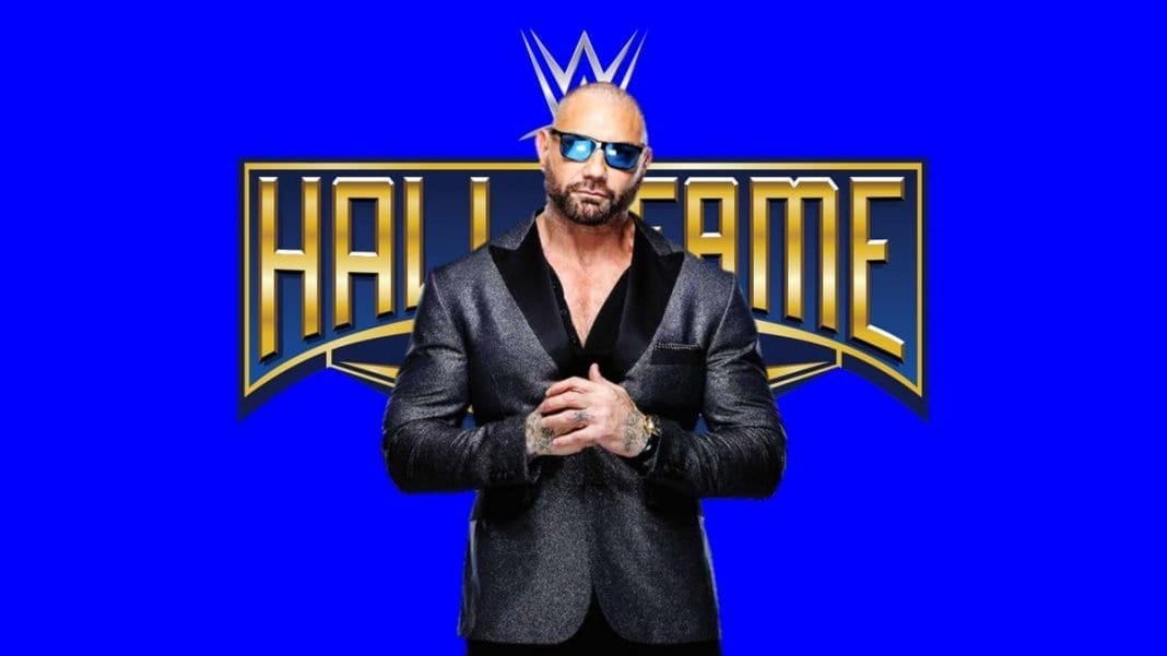 Dave Batista Announced for WWE Hall of Fame 2020 ITN WWE