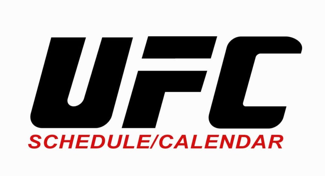 UFC Schedule 2023: List of Upcoming UFC PPVs & Events