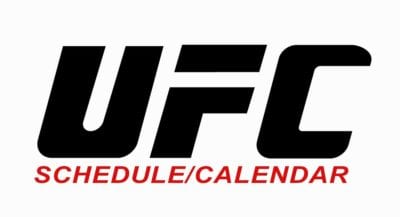 UFC Schedule 2023-2024: List of Upcoming UFC PPVs & Events