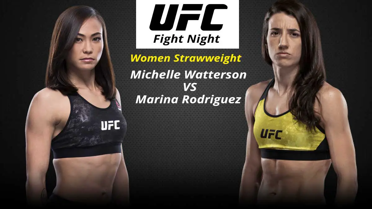 Ufc Fight Night Rodriguez Vs Waterson 8 May 2021 Fight Card How To Watch Timings Itn Wwe