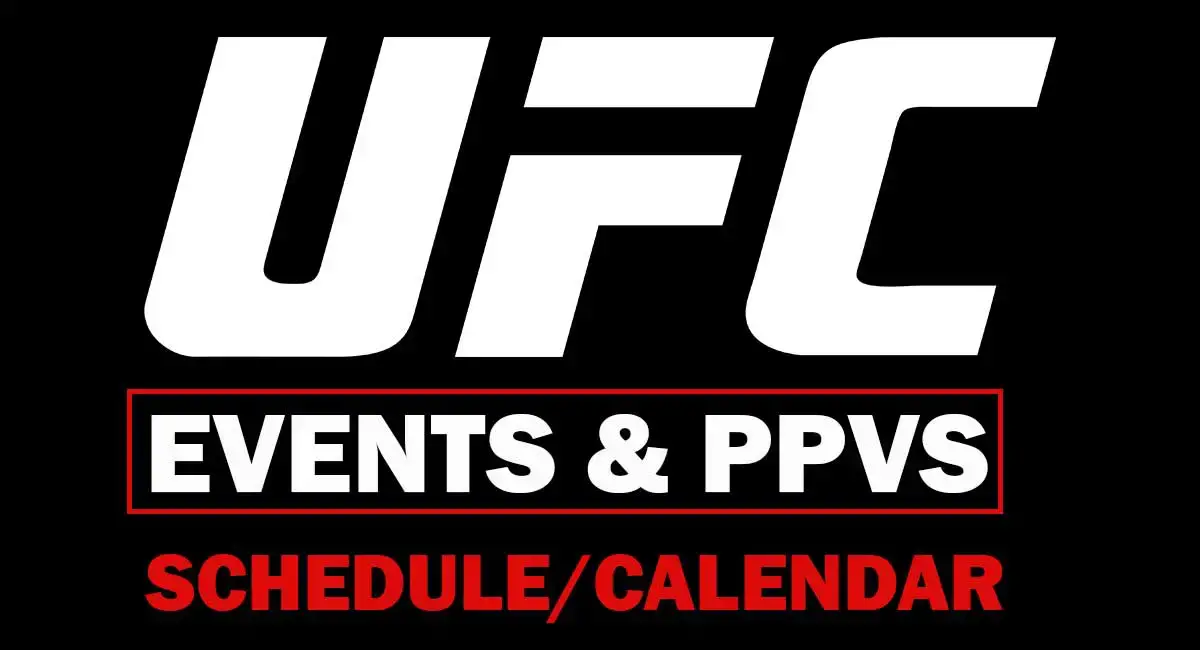 Ufc Schedule Calendar 21 Upcoming Ufc Events Ppv S List Itn Wwe