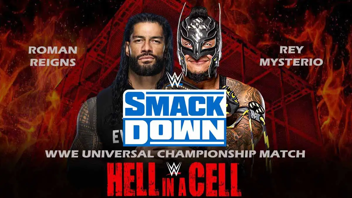 Wwe Smackdown Live Results 18 June 21 Roman Vs Rey Hell In A Cell Match Itn Wwe