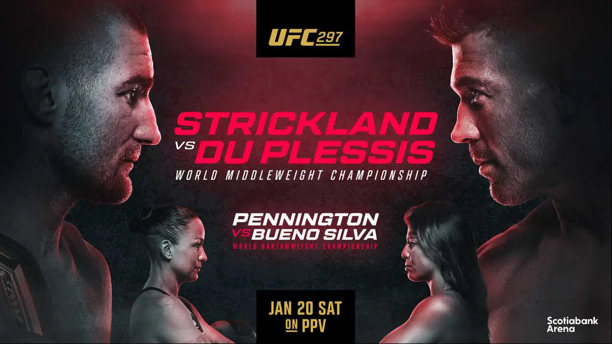 UFC 297 PPV Results Live from Early, Prelims & Main Card ITN WWE