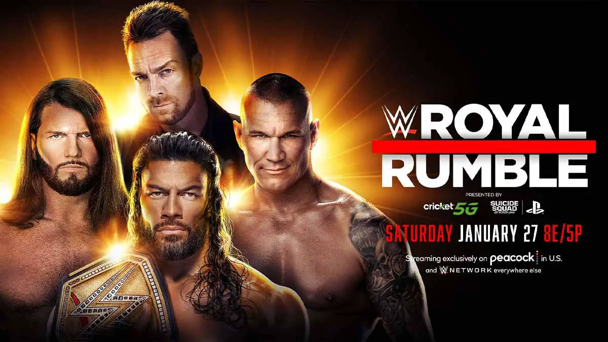 WWE Royal Rumble Roman, Orton, Knight & Styles Fatal 4Way Set